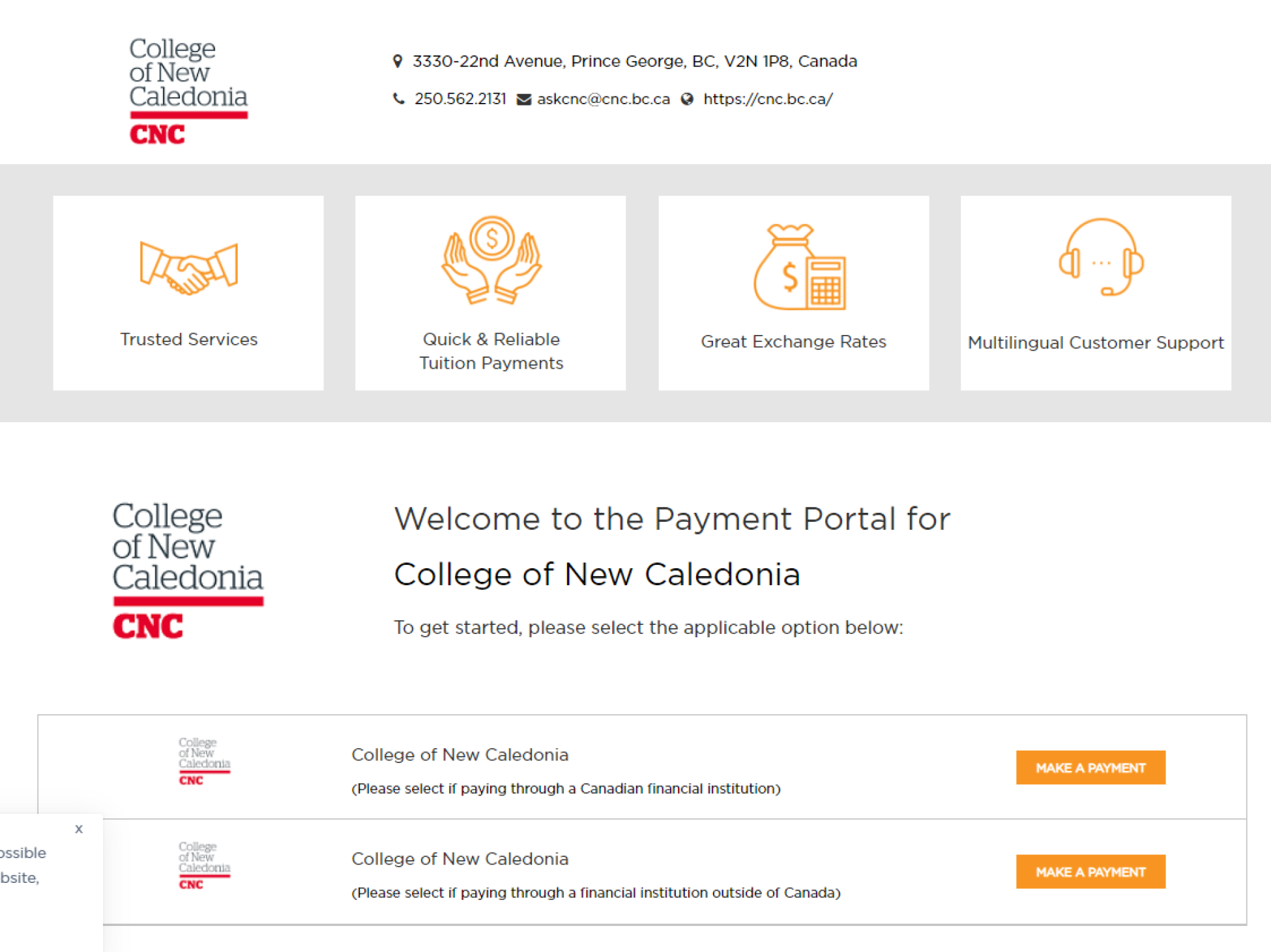 Pay my tuition- screen 1 Pay my tuition- screen 1